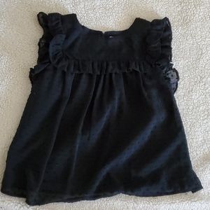 Gap flutter sleeve top